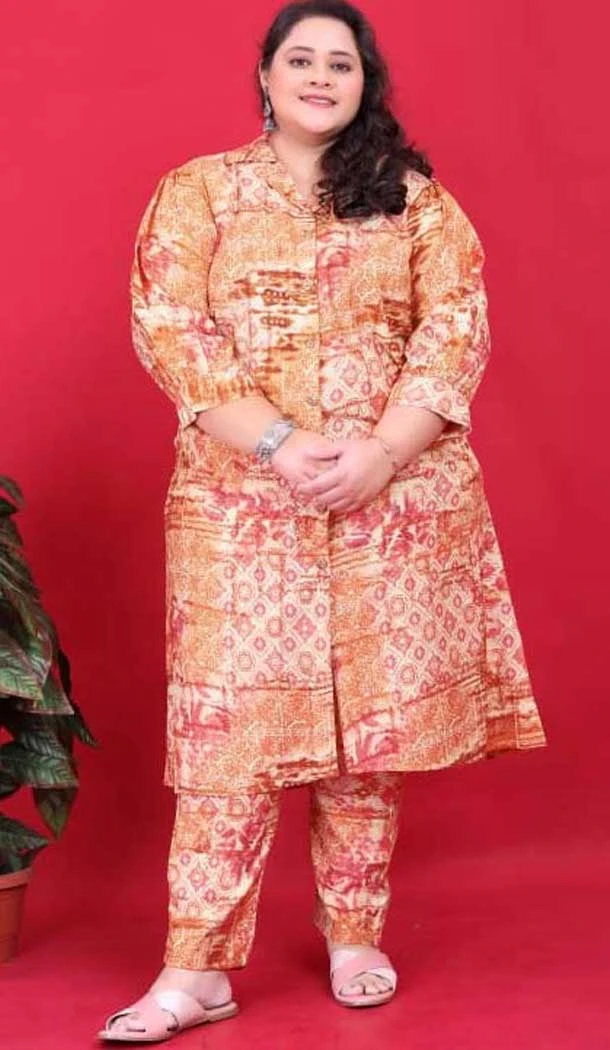 Multi Color Rayon Printed Party Wear Readymade Kurta With Bottom - 10740195783