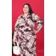 Party Wear Rayon Printed Readymade Kurta With Bottom In Multi Color - 10740195784