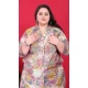 Premium Vertical Printed Festival Wear Readymade Kurta With Bottom In Multi Color - 10773196038
