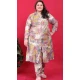 Premium Vertical Printed Festival Wear Readymade Kurta With Bottom In Multi Color - 10773196038