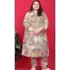 Multi Color Premium Vertical Printed Festival Wear Readymade Kurta With Bottom - 10773196039