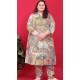 Multi Color Premium Vertical Printed Festival Wear Readymade Kurta With Bottom - 10773196039