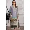 Purple Georgette Embroidered Pakistani Style Palazzo Plus Size Salwar Suit - 10797196189