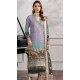 Purple Georgette Embroidered Pakistani Style Palazzo Salwar Suit - 10797196189