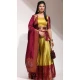 Mustard Lichi Silk Zari Work Traditional Wear Lehenga Choli - 10626195115