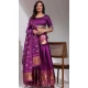 Purple Silk Sequence Work Festival Wear Lehenga Choli - 10645195227