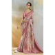 Weaving Silk Printed Party Wear Saree In Pink - 10735195747