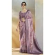 Weaving Silk Printed Party Wear Saree In Onion Pink - 10735195749