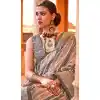 Traditional Viscose Silk Printed Work Festival Wear Plus Size Saree In Multi Color - 10737195763