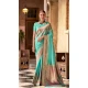 Soft Silk Zari Work Traditional Wear Saree In Rama Blue - 10881196813