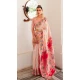 Peach Soft Silk Zari Work Traditional Wear Saree - 10861196691