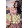 Mint Green Color Pratistha Silk Weaving Work Party Wear Plus Size Saree - 10862196697