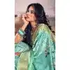 Sky Blue Pratistha Silk Weaving Work Party Wear Plus Size Saree - 10862196698