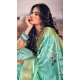 Sky Blue Pratistha Silk Weaving Work Party Wear Saree - 10862196698