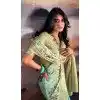 Pratistha Silk Weaving Work Party Wear Plus Size Saree In Sky Blue - 10862196700