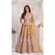 Gold Tissue Sequins Work Wedding Wear Lehenga Choli - 10892196870