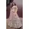Mauve Net Embroidery Work Wedding Wear Lehenga Choli - 10892196881