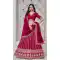 Rani Pink Art Silk Embroidered Designer Wear Lehenga Choli - 10941197337