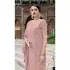 Georgette Embroidered Party Wear Plus Size Salwar Suit In Lavender - 11073198600