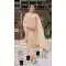 Georgette Embroidered Party Wear Salwar Suit In Peach - 11073198601