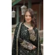 Green Rangoli Silk Embroidery Party Wear Palazzo Salwar Suit - 11042198354
