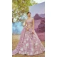 Lavender Organza Sequins Work Wedding Wear Lehenga Choli - 11072198587