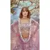 Lavender Satin Sequins Work Wedding Wear Plus Size Lehenga Choli - 11072198592