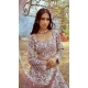 Rose Gold Satin Sequins Work Wedding Wear Lehenga Choli - 11072198593