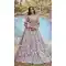 Rose Gold Satin Sequins Work Wedding Wear Lehenga Choli - 11072198593