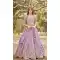 Lavender Tissue Sequins Work Wedding Wear Lehenga Choli - 11072198598