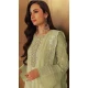 Faux Georgette Embroidered Pakistani Style Salwar Suit In Pista Green - 11054198440