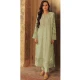 Faux Georgette Embroidered Pakistani Style Salwar Suit In Pista Green - 11054198440