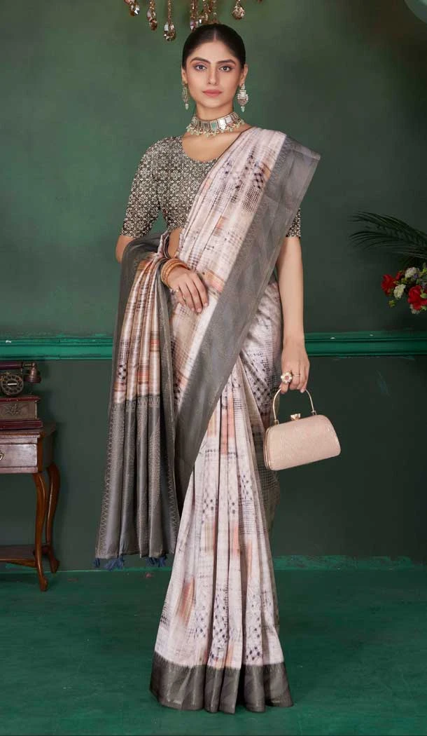 Multi Color Soft Silk Weaving Work Traditional Wear Saree - 11098198786