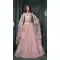 Dusty Pink Net Embroidered Designer Wear Lehenga Choli - 11104198850