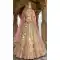 Cream Silk Embroidered Wedding Wear Designer Bridal Lehenga Choli - 11103198839