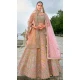 Silk Embroidered Wedding Wear Designer Bridal Lehenga Choli In Multi Color - 11103198845