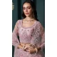 Net Embroidered Designer Lehenga Choli In Dusty Pink - 11106198857