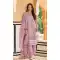 Organza Embroidered Pakistani Style Salwar Suit In Pink - 11189199531