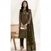 Mehendi Green Georgette Embroidered Pakistani Style Plus Size Salwar Suit - 11190199533