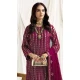 Rani Pink Georgette Embroidered Pakistani Style Salwar Suit - 11190199535