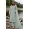 Light Mint Green Organza Embroidered Evening Wear Salwar Kameez - 11191199538