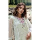 White Organza Embroidered Evening Wear Salwar Kameez - 11191199540