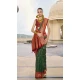 Green Silk Kanjivaram Weaving Work Traditional Wear Saree - 11176199444