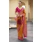 Mustard Silk Kanjivaram Weaving Work Traditional Wear Saree - 11176199447