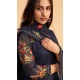 Navy Blue Georgette Resham Work Pakistani Palazzo Salwar Suit - 11179199466 Navy Blue Georgette Resham Work Pakistani Palazzo Salwar Suit - 11179199466