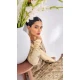 Beige Cotton Embroidered Pakistani Style Salwar Kameez - 11229199772