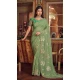 Pista Green Shimmer Chiffon Embroidered Party Wear Saree - 11237199821 Pista Green Shimmer Chiffon Embroidered Party Wear Saree - 11237199821