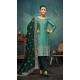 Sea Green Silk Embroidered Party Wear Salwar Suit - 11270200019