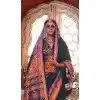 Black Silk Resham Work Party Wear Plus Size Saree - 11274200038