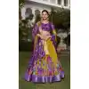 Dola Silk Printed Traditional Wear Plus Size Lehenga Choli In Mustard - 11280200062